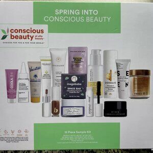 New Conscious Beauty at Ulta Beauty 15 Piece Sample Kit